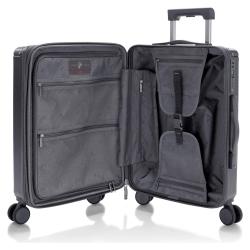 Heys Luxe S Gunmetal kufr + kosmetická taštička zdarma