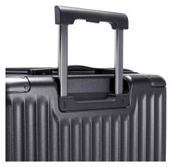 Heys Luxe S Gunmetal kufr + kosmetická taštička zdarma