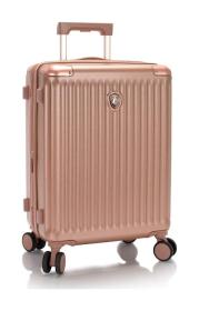 Heys Luxe S Rose Gold kufor + kozmetická taštička zadarmo Heys Luxe S Rose Gold kufor + kozmetická taštička zadarmo