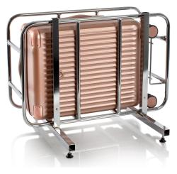 Heys Luxe S Rose Gold kufr + kosmetická taštička zdarma