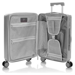 Heys Luxe S Silver kufor + kozmetická taštička zadarmo