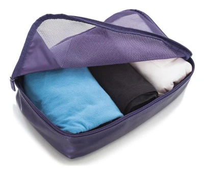 Heys Metallic Packing Cube Navy – 5 kusů