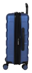 Heys Metallix S Cobalt Blue kufr + kosmetická taštička zdarma