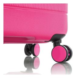 Heys Neo S Fuchsia kufr + kosmetická taštička zdarma