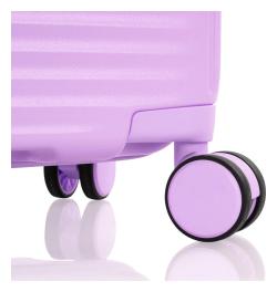 Heys Pastel L Lavender kufr + kosmetická taštička zdarma