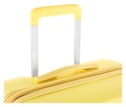 Heys Pastel L Yellow kufor + kozmetická taštička zadarmo