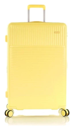 Heys Pastel L Yellow kufr + kosmetická taštička zdarma