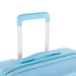 Heys Pastel M Light Blue kufr + kosmetická taštička zdarma