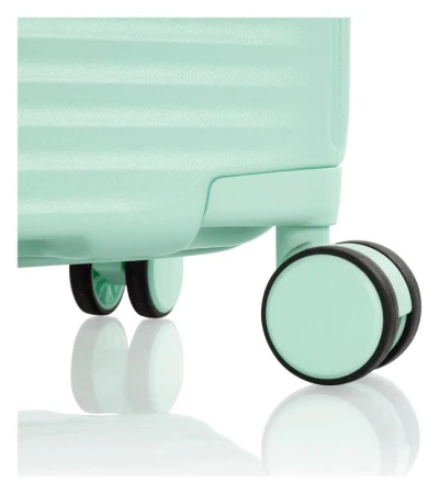 Heys Pastel M Mint kufr + kosmetická taštička zdarma