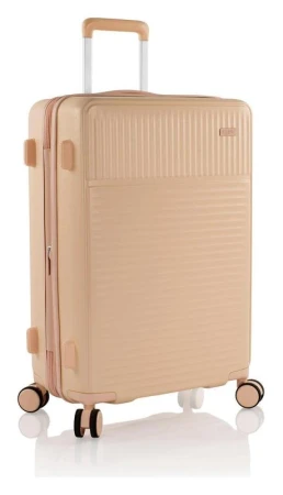 Heys Pastel M Nude kufr + kosmetická taštička zdarma Heys Pastel M Nude kufr + kosmetická taštička zdarma