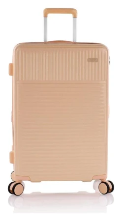 Heys Pastel M Nude kufr + kosmetická taštička zdarma