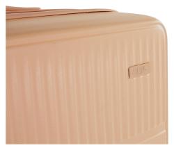 Heys Pastel M Nude kufr + kosmetická taštička zdarma