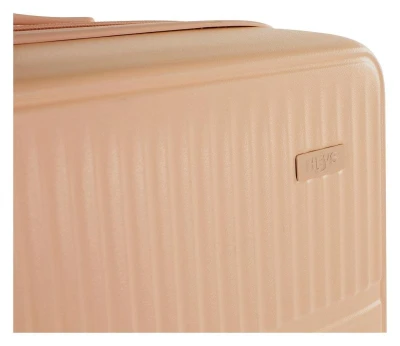 Heys Pastel M Nude kufr + kosmetická taštička zdarma