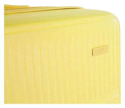Heys Pastel M Yellow kufr + kosmetická taštička zdarma
