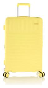 Heys Pastel M Yellow kufr + kosmetická taštička zdarma