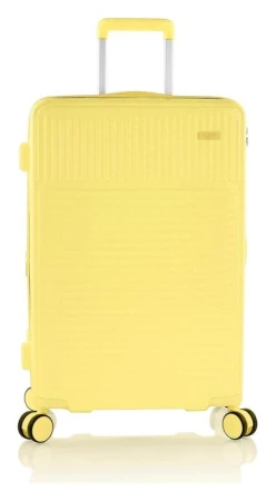 Heys Pastel M Yellow kufr + kosmetická taštička zdarma