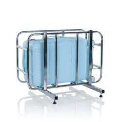 Heys Pastel S Light Blue kufor + kozmetická taštička zdarma