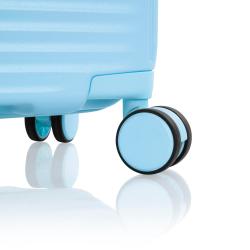 Heys Pastel S Light Blue kufor + kozmetická taštička zdarma