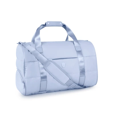 Heys Puffer Duffel světle modrá cestovní taška