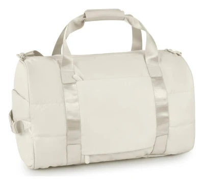 Heys Puffer Duffel Off White dámská cestovní taška
