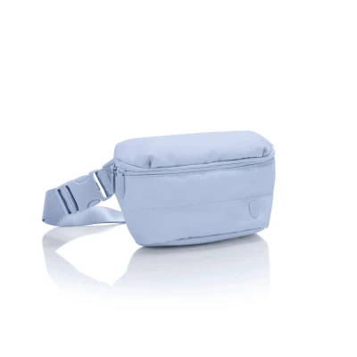 Heys Puffer Mini Waist Bag světle modrá dámská ledvinka