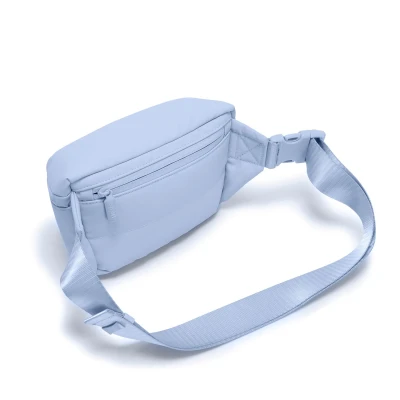 Heys Puffer Mini Waist Bag světle modrá dámská ledvinka