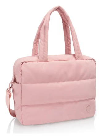 Heys Puffer Personal Bag růžová cestovní taška