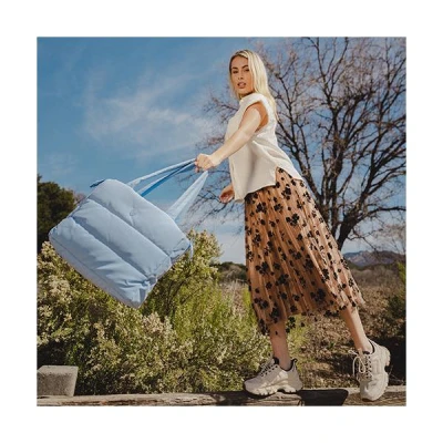 Heys Puffer Tote Bag Atmosphere světle šedá taška na notebook