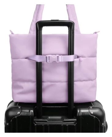 Heys Puffer Tote Bag Lavender