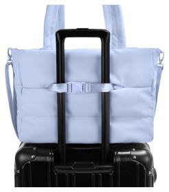 Heys Puffer Tote Bag Light Blue