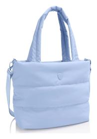 Heys Puffer Tote Bag Light Blue