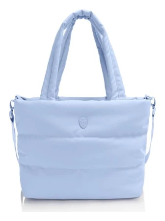 Heys Puffer Tote Bag Light Blue