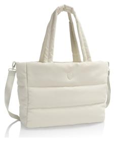 Heys Puffer Tote Bag Off White Heys Puffer Tote Bag Off White