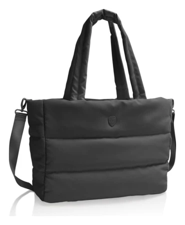 Heys Puffer Travel Tote Black Heys Puffer Travel Tote Black