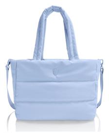 Heys Puffer Travel Tote Light Blue