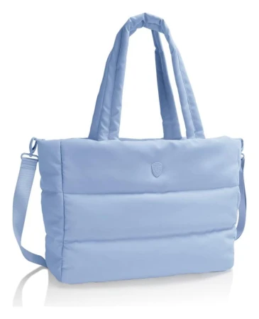 Heys Puffer Travel Tote Light Blue