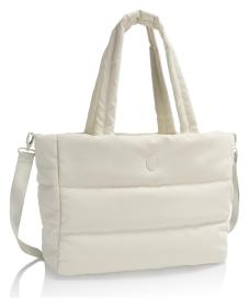 Heys Puffer Travel Tote Off White Heys Puffer Travel Tote Off White