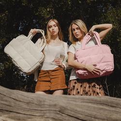 Heys Puffer Travel Tote Off White