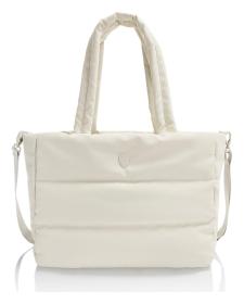 Heys Puffer Travel Tote Off White