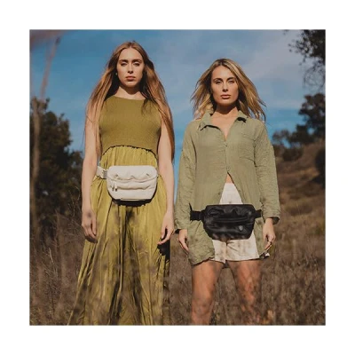 Heys Puffer Waist Bag světle modrá dámská ledvinka