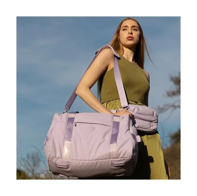 Heys Puffer Waist Bag světle modrá dámská ledvinka
