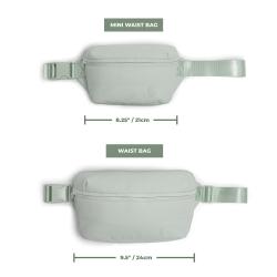 Heys Puffer Waist Bag Sage Green