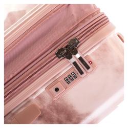 Heys Tie-Dye Rose M kufr + kosmetická taštička zdarma