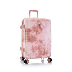 Heys Tie-Dye Rose M kufr + kosmetická taštička zdarma