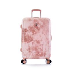 Heys Tie-Dye Rose M kufr + kosmetická taštička zdarma