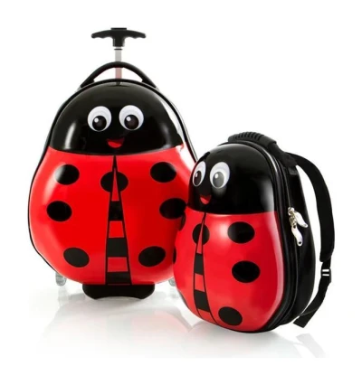 Heys Travel Tots Lady Bug – sada batohu a kufru batoh Heys Travel Tots Lady Bug – sada batohu a kufru batoh