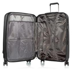 Heys Vantage Smart Luggage L Black kufr + kosmetická taštička zdarma