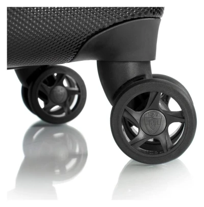 Heys Vantage Smart Luggage L Black kufr + kosmetická taštička zdarma
