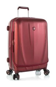 Heys Vantage Smart Luggage M Burgundy kufr + kosmetická taštička zdarma