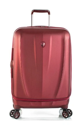 Heys Vantage Smart Luggage M Burgundy kufr + kosmetická taštička zdarma